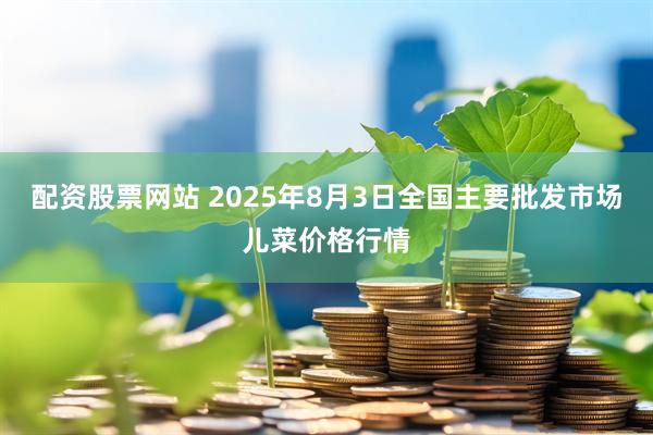 配资股票网站 2025年8月3日全国主要批发市场儿菜价格行情